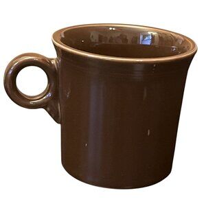 Homer Laughlin Fiesta HLC Coffee Mug Chocoolate Brown